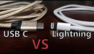 Cable Fight: USB Type-C vs Apple Lightning Connector