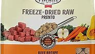 Primal Freeze Dried Dog Food Pronto, Beef; Scoop & Serve, Complete & Balanced Meal; Also Use as Topper or Treat; Premium, Healthy, Grain Free High Protein Raw Dog Food (16 oz)
