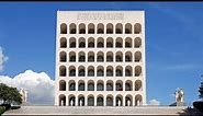 Palace of Italian Civilization, EUR, Rome, Lazio, Italy, Europe