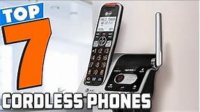 Ditch the Wires: Ranking the Top 7 Best Cordless Phones for [2024]!