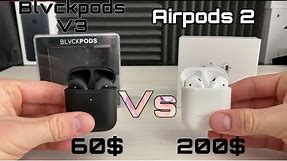 Blvckpods v3 VS Airpods 2