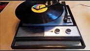 1967 Arvin Phonograph 58P08 & 1970 Philco Ford P715 Autochanger Turntable Portable Record Players