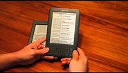 Kindle Touch vs Kindle Keyboard