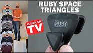 Do Ruby Space Triangles REALLY Save Closet Space? *As Seen on TV*