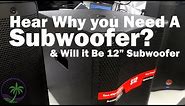 Hear The Bass - Have A Listen to Harbinger S12 12" Compact Powered Subwoofer With DSP