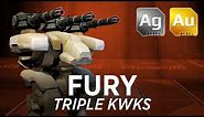 War Robots [WR] - Fury Triple KwKs (now called Nashorns)