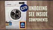 Unboxing Aldi Front Load Washing Machine - Stirling and What's inside the Washing Machine