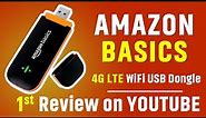 Amazon Basics 4G LTE Dongle WiFi-Dongle | All SIM Support