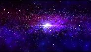 Classic Blue Purple Galaxy ~60:00 Minutes Space Animation~ Longest FREE 4K 60fps Motion Background
