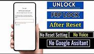 How To Unlock Google Account After Factory Reset 2023 | No Need PC
