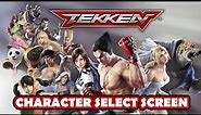 Tekken Mobile - All Characters Select Screen