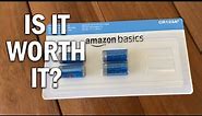 Amazon Basics 6 Pack CR123A Lithium Batteries Review - Is It Worth It?