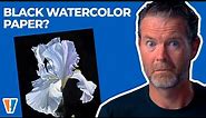 How to Paint on Black Watercolor Paper