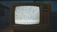 TV Screen With Static In 4K (Stock Footage Template) - FREE DOWNLOAD