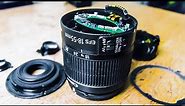 What's Inside A Camera Lens (Canon 18-55mm Kit Lens)