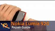 Nokia Lumia 920 Screen Take Apart Repair Guide