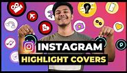 How To Create Instagram Story Highlight Covers | Make Instagram Highlight Icons (Quick & Easy)