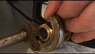 how to use a BASIN WRENCH to “remove” a faucet