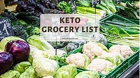 Ultimate Keto Grocery List for Beginners