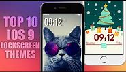 TOP 10 iOS 9 LockScreen Themes