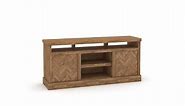 SAUDER Select 62.677 in. Rustic Cedar Entertainment Center with 2-Doors Fits TV's up to 70 in. 429574