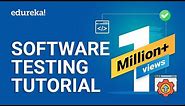 Software Testing Tutorial For Beginners | Manual & Automation Testing | Selenium Training | Edureka