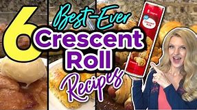 6 Brilliant CRESCENT ROLL RECIPES You NEED In Your LIFE! | Some of the BEST I've Ever Made!