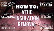 How To: Attic Insulation Removal