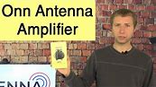 Onn Indoor/Outdoor Antenna Amplifier and Signal Booster Review