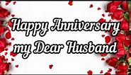 Cute Wedding Anniversary Wishes For Husband with Quotes