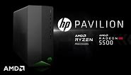 HP Pavilion Gaming Desktop – Now Available with AMD Ryzen™ and Radeon ™