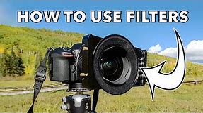 Lens Filters Explained - Everything You Need to Know