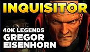 40K LEGENDS - WHO IS GREGOR EISENHORN? | Warhammer 40,000 Lore/History