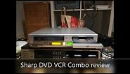 Sharp DV-NC65 DVD VCR combo review