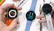 Apple Watch Ultra's sapphire compared to other smartwatches