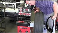 Snap-On tire wheel balancer - how to balance wheels
