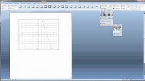 Video 1:Make a graph in Microsoft Word for Math Problems