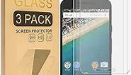Mr.Shield [3-PACK] Designed For LG (Google) Nexus 5X 2015 Newest [Tempered Glass] Screen Protector [0.3mm Ultra Thin 9H Hardness 2.5D Round Edge] with Lifetime Replacement