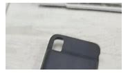 The details of the iPhone X battery case