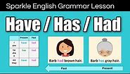 Have, Has, or Had? Basic English Grammar Rules with QUIZ