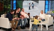 Ellen Meets Adorable Viral Hugging Toddlers