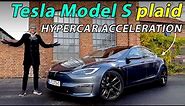 Tesla Model S plaid REVIEW with Autobahn (2023) - the hypercar from stock! 😱