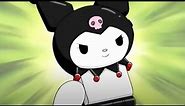 Kuromi Shows off her new phone to My Melody!