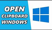 How to Open The Clipboard in Windows 10 (Copy And Paste History Windows 10)