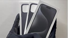 Unboxing iPhone 15 Pro Max Black Titanium & Camera Test 4K
