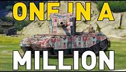 1 in a MILLION game of World of Tanks!