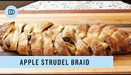 Apple Strudel Puff Pastry Braid