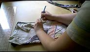 How To Sew - Resize a T-shirt Tutorial - DIY Fashion