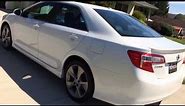 2012 Toyota Camry SE* 1-LADY OWNER* GARAGED* NON SMOKER* SINCE NEW* FOR SALE EBAY*