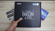 Motherboard MSI B460M-A PRO para Intel 10th Gen
